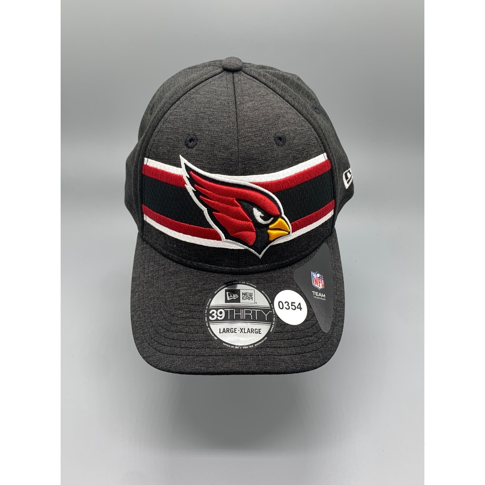 New Era 39THIRTY Arizona Cardinals NFL Hat Gray Stretch Fit L/XL Cap